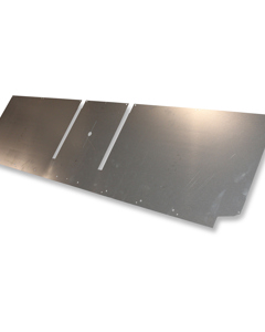 Metal partition closed under cross member Primus-18 twin-pip